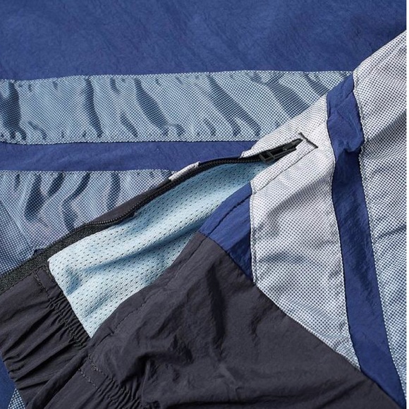 Vintage Retro Rare Adidas V-Stripes Windbreaker Pullover - Picture 7 of 8